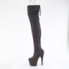 Pleaser ADORE-3008REFL Refllective Stretch Overknee Boots