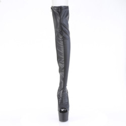 Pleaser ADORE-3011 Vegan Peep Toe Overknee Boots