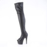 Pleaser ADORE-3011 Vegan Peep Toe Overknee Boots