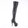 Pleaser ADORE-3011 Vegan Peep Toe Overknee Boots
