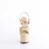 Pleaser PASSION-709 Cream Patent Sale Women