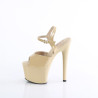 Pleaser PASSION-709 Cream Patent Sale Women