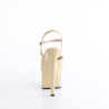 Pleaser PASSION-709 Cream Patent Sale Women