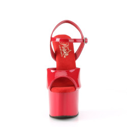 Pleaser PASSION-709 Red Patent Sale Women
