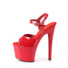 Pleaser PASSION-709 Red Patent Sale Women