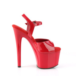 Pleaser PASSION-709 Red Patent Sale Women