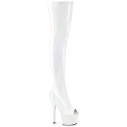 Pleaser ADORE-3011HWR Thigh high boots