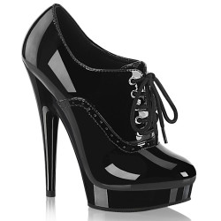 Fabulicious SULTRY-660 Black Patent Sale Women