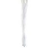 Pleaser ADORE-3011HWR White Hologram Overknee Boots