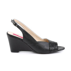 Pleaser Pink Label KIMBERLY-01SP Black Vegan Men