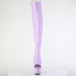 Pleaser ADORE-3019 Lavender Platform Over The Knee Boots