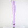 Pleaser ADORE-3019 Lavender Platform Over The Knee Boots