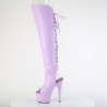 Pleaser ADORE-3019 Lavender Platform Over The Knee Boots