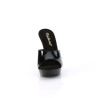 Fabulicious COCKTAIL-501 Black High Heeled Mules