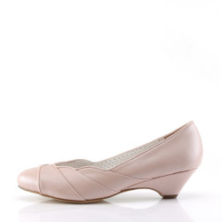 Pin Up Couture LULU-05 Rose Vegan Leather Sale Women