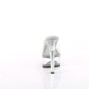 Pleaser GLEAM-601 Transparent High Heeled Mules Women