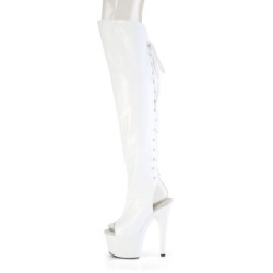 Pleaser ADORE-3019HWR White Hologram Sale Women