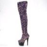 Pleaser ADORE-3020 Purple Sequins Black Sale Women