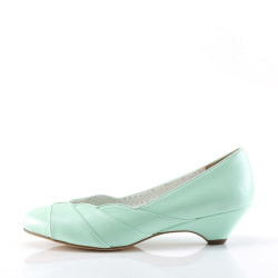 Pin Up Couture LULU-05 Mint Vegan Leather Sale Women