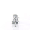 Fabulicious LIP-101LS Transparent High Heeled Mules