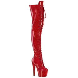 Pleaser ADORE-3020GP Thigh high boots