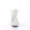 Fabulicious LIP-108R Clear Strass High Heeled Sandals