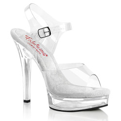 Fabulicious MAJESTY-508 Women High Heeled Bridal Sandals
