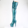 Pleaser ADORE-3020GP Teal Glitter Patent Sale Women