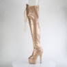 Pleaser ADORE-3021GP Gold Glitter Patent Sale Women