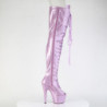 Pleaser ADORE-3021GP Lila Glitter Patent Sale Women