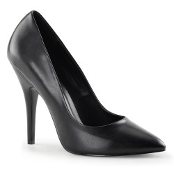 Pleaser SEDUCE-420 Vegan Pointed Toe Heeled Pumps