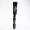 Pleaser ADORE-3022 Platform Laced Thigh High Boots