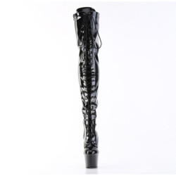 Pleaser ADORE-3023 Platform Laced Thigh High Boots