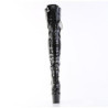 Pleaser ADORE-3023 Platform Laced Thigh High Boots