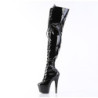 Pleaser ADORE-3023 Platform Laced Thigh High Boots