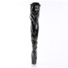 Pleaser ADORE-3023 Platform Laced Thigh High Boots
