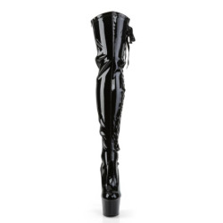 Pleaser ADORE-3050 Platform Laced Thigh High Boots