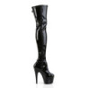 Pleaser ADORE-3050 Platform Laced Thigh High Boots