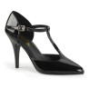 Pleaser VANITY-415 T-Strap D'orsay Heeled Pumps