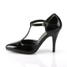 Pleaser VANITY-415 T-Strap D'orsay Heeled Pumps
