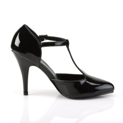 Pleaser VANITY-415 T-Strap D'orsay Heeled Pumps