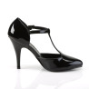 Pleaser VANITY-415 T-Strap D'orsay Heeled Pumps