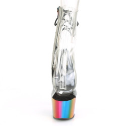 Pleaser ADORE-1018RC Transparent Rainbow Chrome Sale