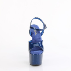 Pleaser ADORE-709GP Blue Glitter Patent Sale Women