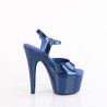 Pleaser ADORE-709GP Blue Glitter Patent Sale Women
