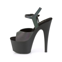 Pleaser ADORE-709REFL Green Reflective Black Sale Women