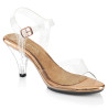 Fabulicious BELLE-308 Transparent Rose Gold Sale Women