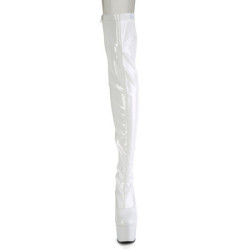 Pleaser DELIGHT-609-5G Silver Glitter Sale Women