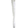 Pleaser DELIGHT-609-5G Silver Glitter Sale Women