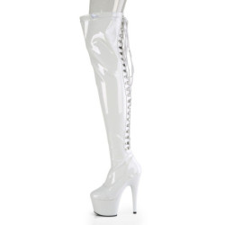 Pleaser DELIGHT-609-5G Silver Glitter Sale Women